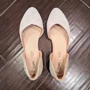 Toms Julie D'orsay Mixed Material Flat